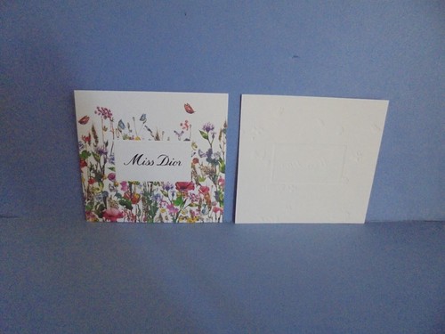 Dior carte publicitaire - dior,