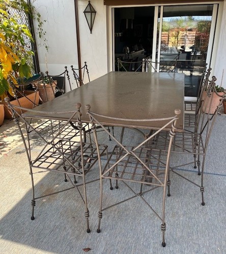 Table fer forgé - de, grande