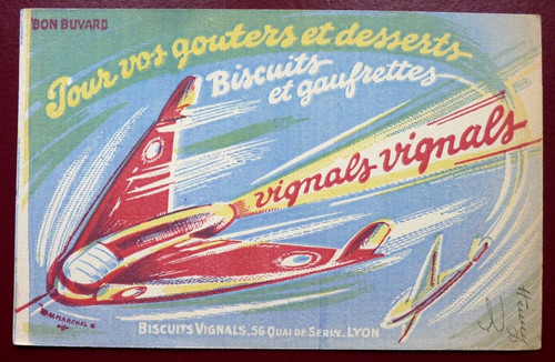 Buvard vignals biscuits - buvard,
