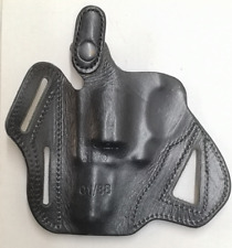 Ruger Vitesse Six S/6 Cuir Noir Pancake Ceinture Étui Droit Main