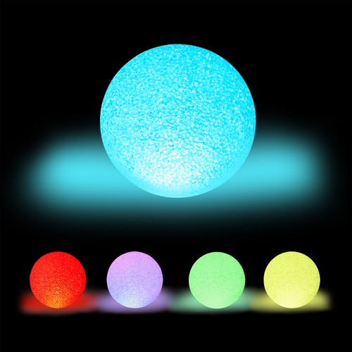 Boule lumineuse led changement