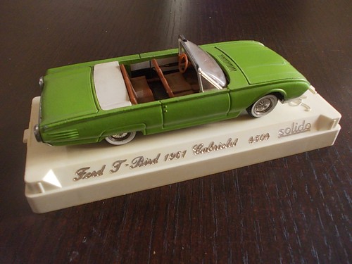Ford bird 1961 solido - t-bird,