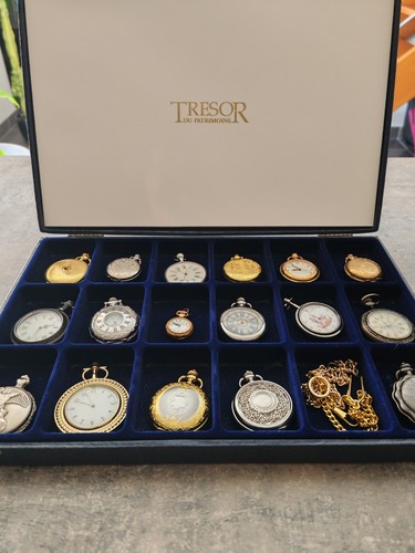 Coffret montres gousset - coffret,