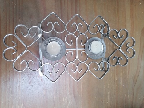 Chauffe plat bougies métal - en,