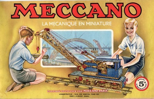 Meccano manuel ancien - meccano.,
