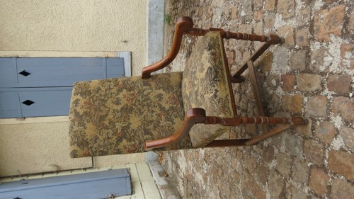 Ancien fauteuil campagne - ancien,