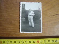 PHOTO argentique Homme devant