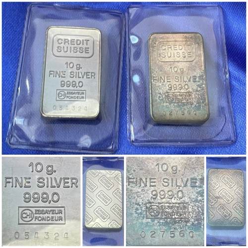 Lingots argent pur credit - 2x,
