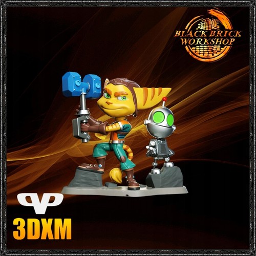 Ratchet clank print - ratchet&clank,