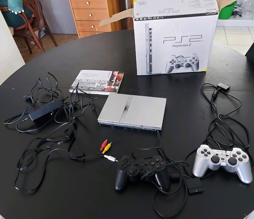 Console sony ps2 slim - console,