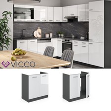 Meuble de cuisine, élément haut, élément bas, cuisine intégrée, VICCO R-Line