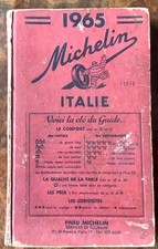 MICHELIN Guide Michelin Italie  1965
