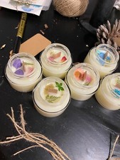 Lot de 10 pots en verre avec couvercle pour loisirs créatifs ou cosmetiques