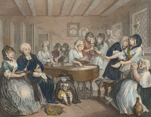 C1840 hogarth coloré imprimé - hogarth,