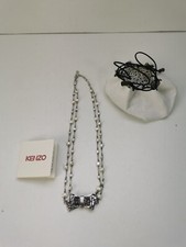 Collier Kenzo bijou couture KENZO Paris Argent 925