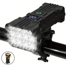 Feu vélo 12 LED rechargeable