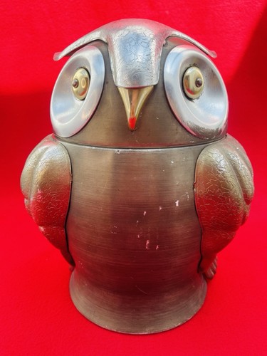 Seau glace hibou vintage - seau,