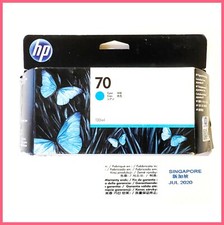 ENCRE HP 70 Cyan C9452A HP DesignJet Z2100 Z3100 Z5200 Z5400  JUILLET 2020