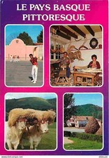 Animaux - Vaches - Pays Basque - Multivues - Pelote Basque - CPM - Voir Scans Re