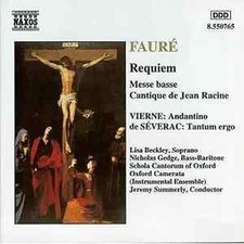 CD Gabriel Fauré Requiem •