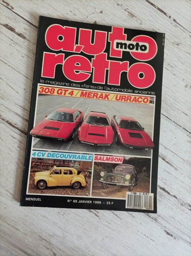 Magazine auto retro 89 - auto,