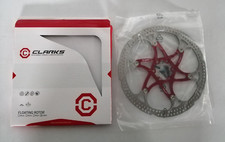 Disque de frein flottant vélo vtt CLARKS CFR-10FA 6 trous Rouge Ø203mm