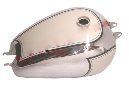 Bsa piston 500 acier chrome - a7,
