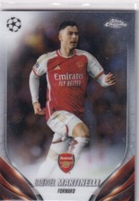 Topps Chrome Ligue des Champions 2024 Numéro 23 Gabriel Martinelli