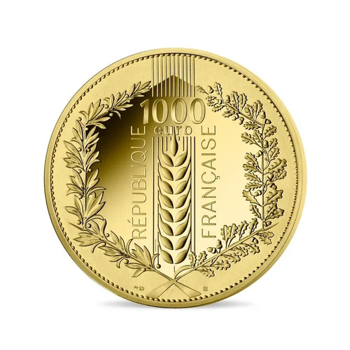 Monnaie paris 1000 - paris, euros