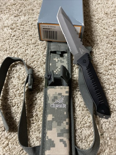 Gerber warrant serrated edge - gerber,