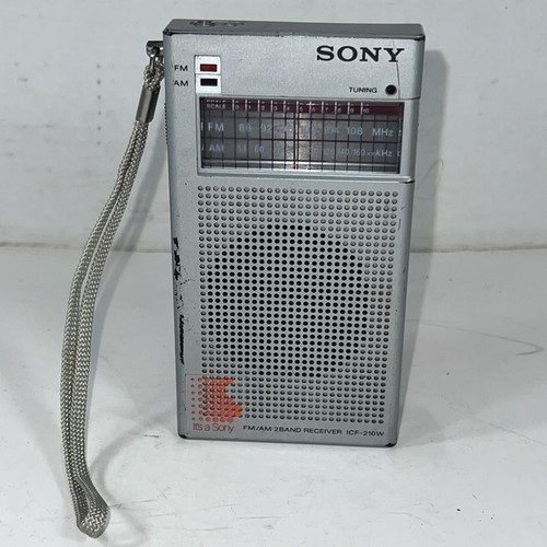 Vintage sony icf 210w - vintage, icf-210w