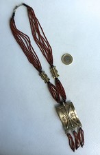 COLLIER ETHNIQUE/ BRONZE/