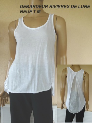 Tunique haut debardeur blanc - tunique,