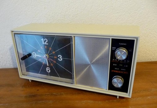 Radio réveil precor vintage - radio,