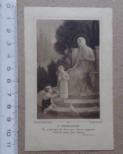 Image pieuse religieuse - §,