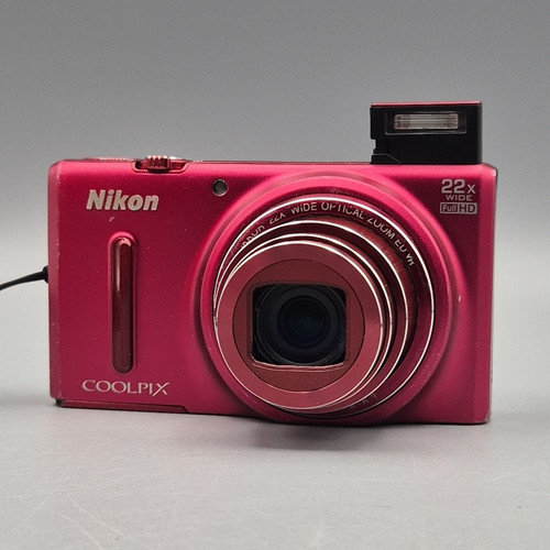 Nikon coolpix s9600 - nikon, red