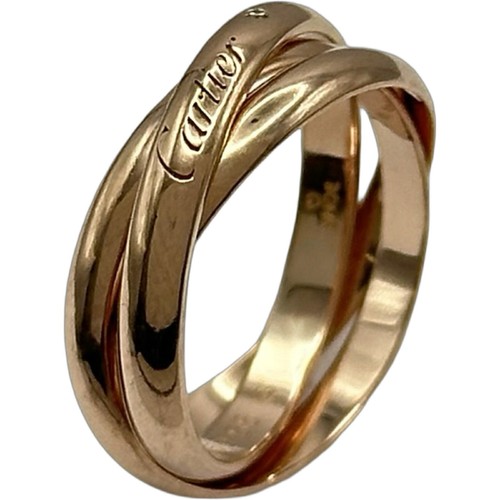 Bague cartier trinity diamond - bague,