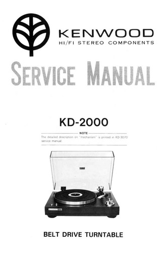 Service manuel instructions - service, d'instructions