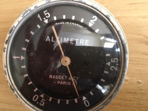 Ancien altimetre naudet cie - ancien,