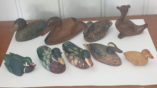 Canards miniatures bois - canards,