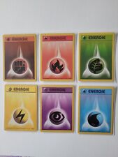 Pokémon Energie Set De Base 97-98-99-100-101-102/102 WIZARDS EDTION 2