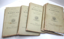 FRANCOIS RABELAIS OEUVRES  1877 GARGANTUA EROTISME / Chine + PHOTOS 6/6