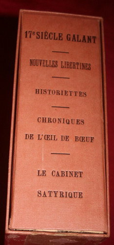 17ème galant livres - 4, sous