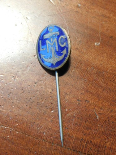 Vintage insigne lmc - lmc, marine