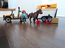 Van et 4x4 playmobil avec
