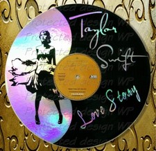 Taylor Swift-Fearless - Découpe Laser Sur Vinyle - DECO PASSION