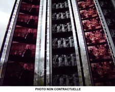 Véritable pellicule cinéma 35 mm idée cadeau déco film vintage projection bobine