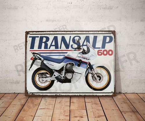 Plaque métal vintage - , honda