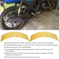 (Jaune) 16 Pièces Bandes