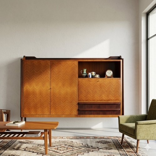 Meuble salon vintage - meuble,